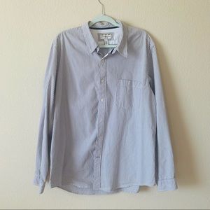 Club Room  Men's Striped Slim Fit  Button Down Shirt